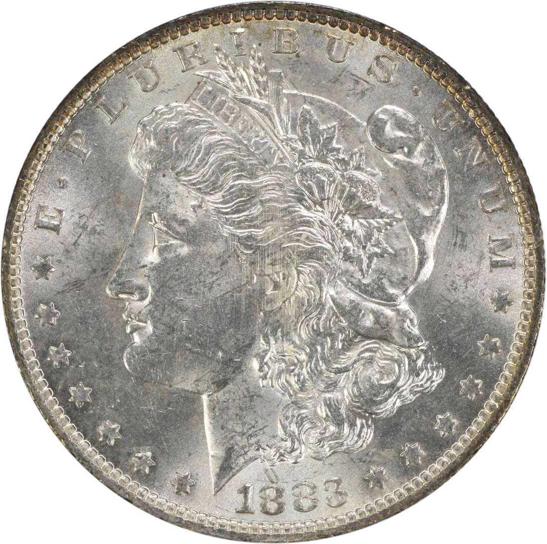 1883-O Morgan Silver Dollar Uncertified BU Coin (1 of 2)