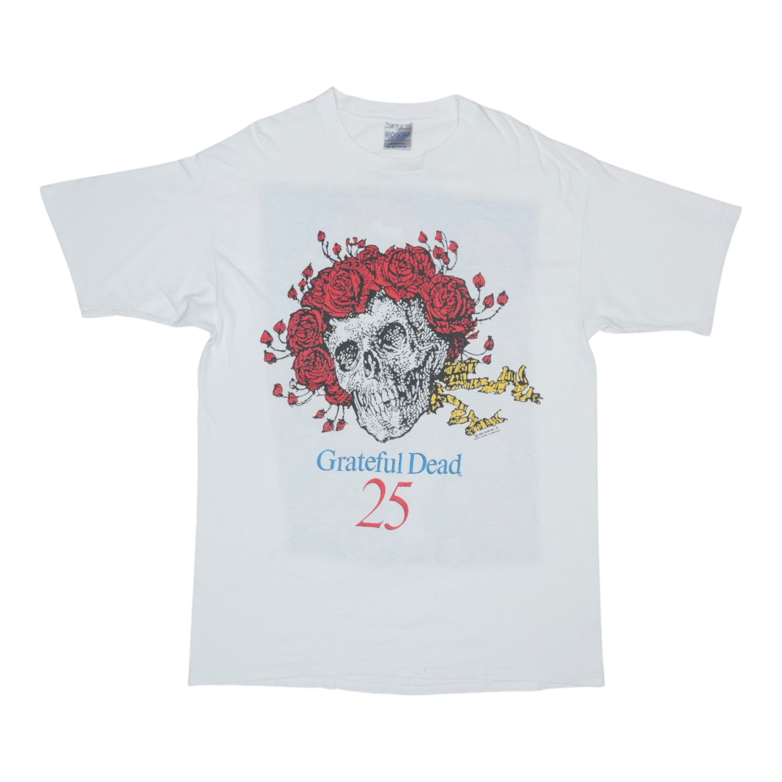 1990 Grateful Dead Vintage 25th Anniversary T-Shirt (1 of 6)