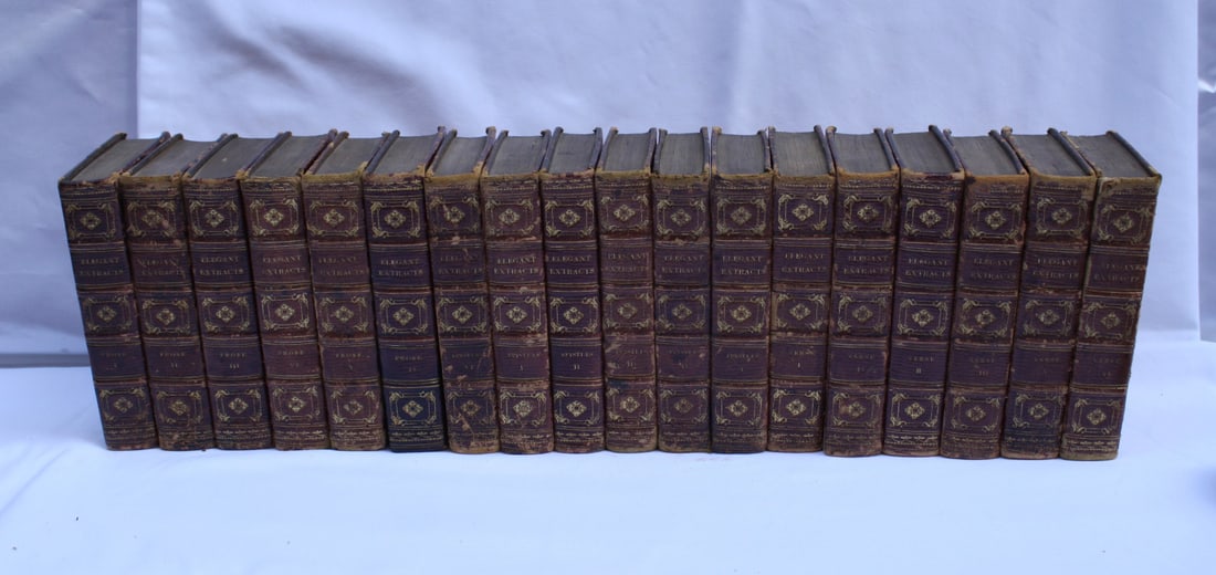 18 Volumes 19th Century English Literature Leather Bound Illustrated Books: 18 Volumes 19th Century English Literature Leather Bound Illustrated Books Discover a stunning collection of 18 volumes of 19th century English literature, beautifully bound in leather. This exception