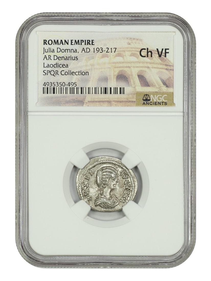 Roman Empire Julia Domna AR Denarius AD 193-217 Uncertified (1 of 4)