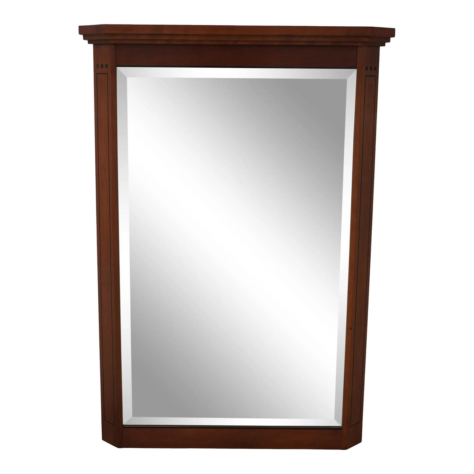 Stickley 21st Century Collection Ebonized Cherry Mirror 31x44 Modern Arts & Crafts: Stickley 21st Century Collection Ebonized Cherry Mirror 31x44 Modern Arts & Crafts This exquisite Stickley 21st Century Collection Cherry Mirror features elegant ebonized details and a beautifully bev