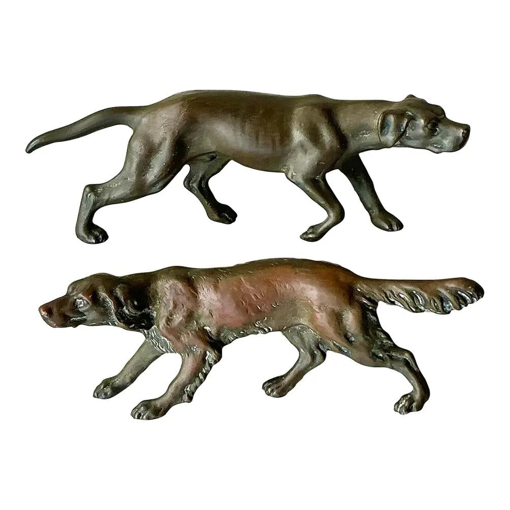 Vintage Boho Brass Dog Drawer Pulls Set of 2 Artisan Design: Vintage Boho Brass Dog Drawer Pulls Set of 2 Artisan Design Add a touch of whimsical charm to your furniture with this set of two vintage Boho cast brass dog drawer pulls. Each pull features a beautif
