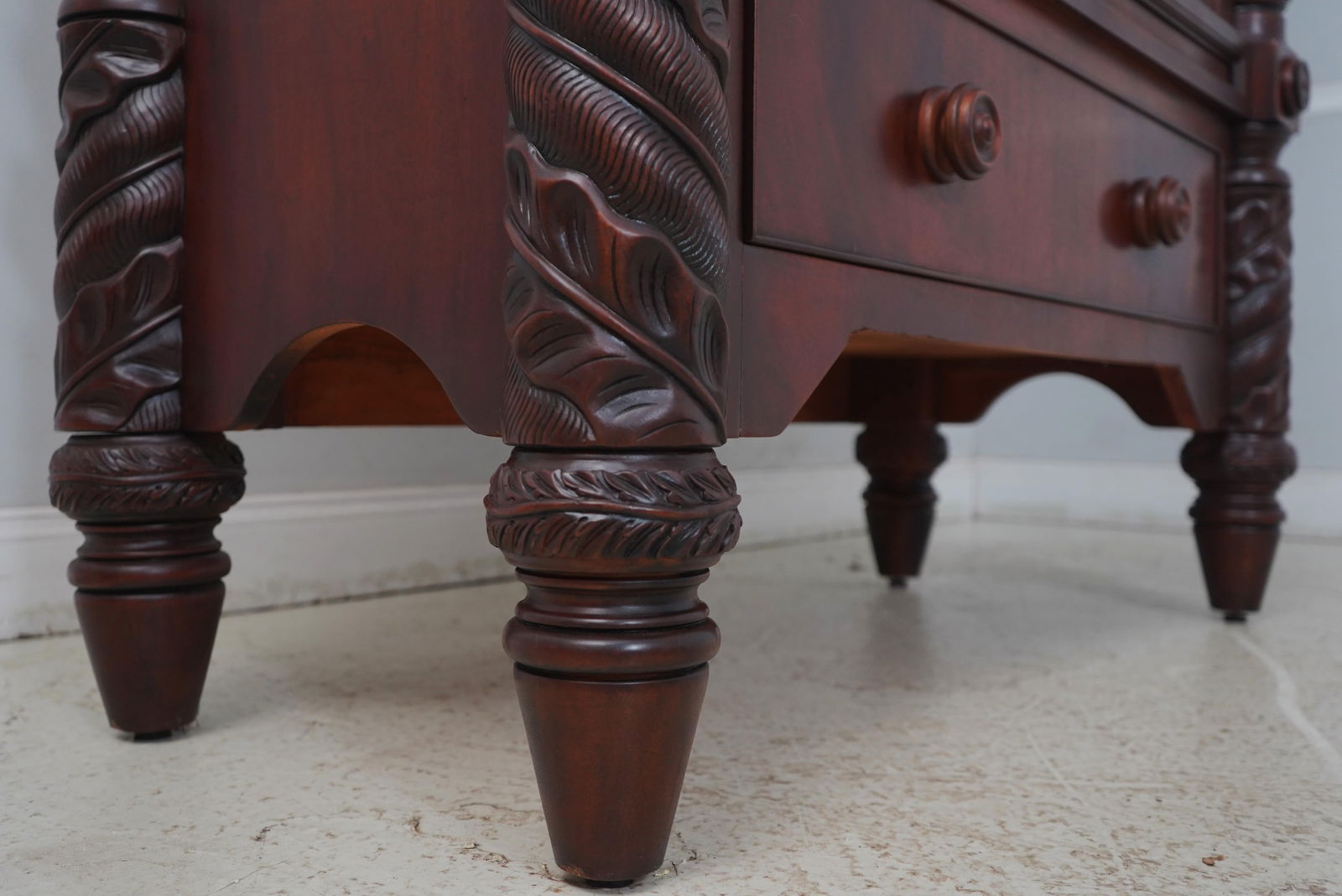 Henredon Ralph Lauren Safari Mahogany Armoire with Adjustable Shelves - 9