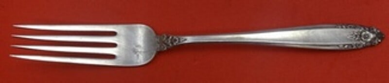 Prelude Sterling Silver Fork by International 7 1/4" Heirloom Flatware (1 of 2)