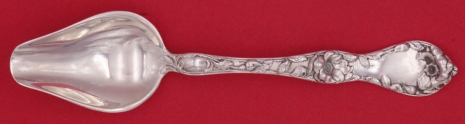 Reed and Barton Les Cinq Fleurs Sterling Silver Blunt Nose Spoon (1 of 1)