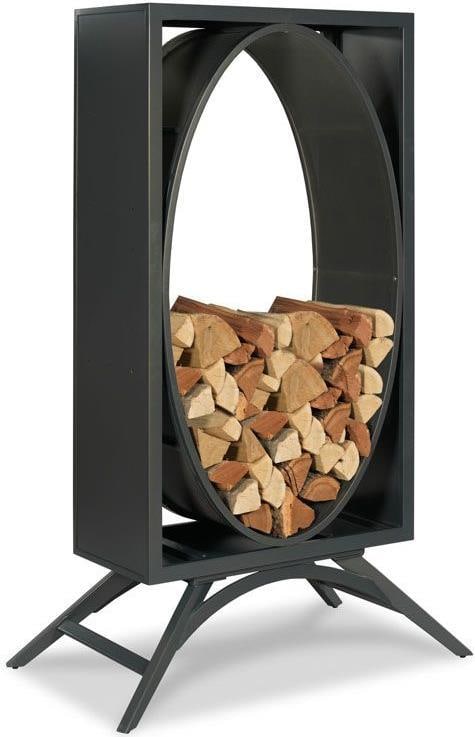 Woodbridge Ild Firewood Case Rectangle Metal Holder Oil-Rubbed Bronze: Woodbridge Ild Firewood Case Rectangle Metal Holder Oil-Rubbed Bronze Introducing the Elegant Rectangle Metal Firewood Holder, a stylish and functional addition to your home. This firewood case boasts