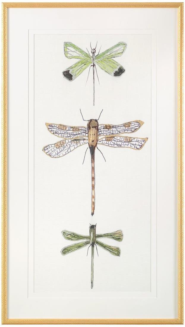 Joy Colangelo Joyful Dragonflies Artwork Lithograph 59.25 x 33.25 Inches: Joy Colangelo Joyful Dragonflies Artwork Lithograph 59.25 x 33.25 Inches Experience the enchanting beauty of nature with "Joyful Dragonflies" by Joy Colangelo. This stunning artwork captures the delic