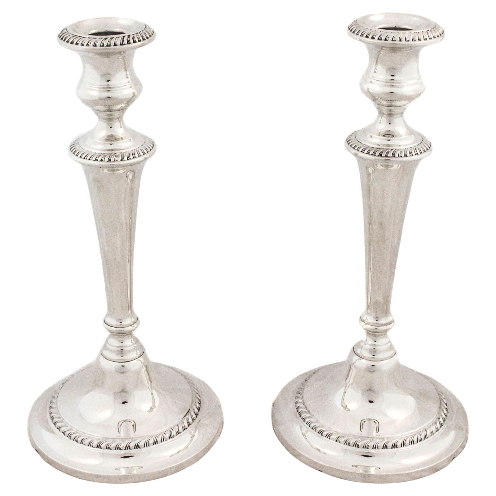 Gorham Silver Candlesticks 1939 Classic Design Pair (1 of 5)