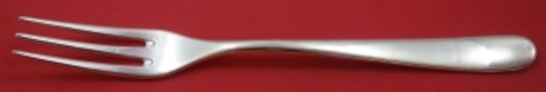 Zaramella Argenti Svedeze Sterling Silver Serving Fork 9.5" Italy: Zaramella Argenti Svedeze Sterling Silver Serving Fork 9.5" Italy Elevate your dining experience with this exquisite serving fork from the renowned Zaramella Argenti collection. Crafted from high-qual