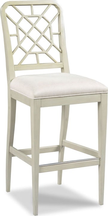 Woodbridge Merrion Graystone Bar Stool 47H New: Woodbridge Merrion Graystone Bar Stool 47H New Elevate your dining experience with the Woodbridge Transitional Graystone Bar Stool, a stylish and functional addition to any home. This bar stool featur