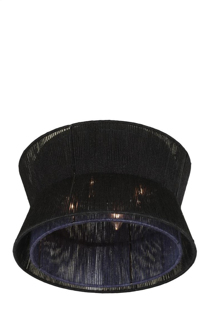 Kalco Madura 16 Inch Matte Black Flush Mount Lighting Fixture: Kalco Madura 16 Inch Matte Black Flush Mount Lighting Fixture Illuminate your space with this Elegant Matte Black 16" Flush Mount Lighting fixture, designed in an Organic Modern style. This stunning p