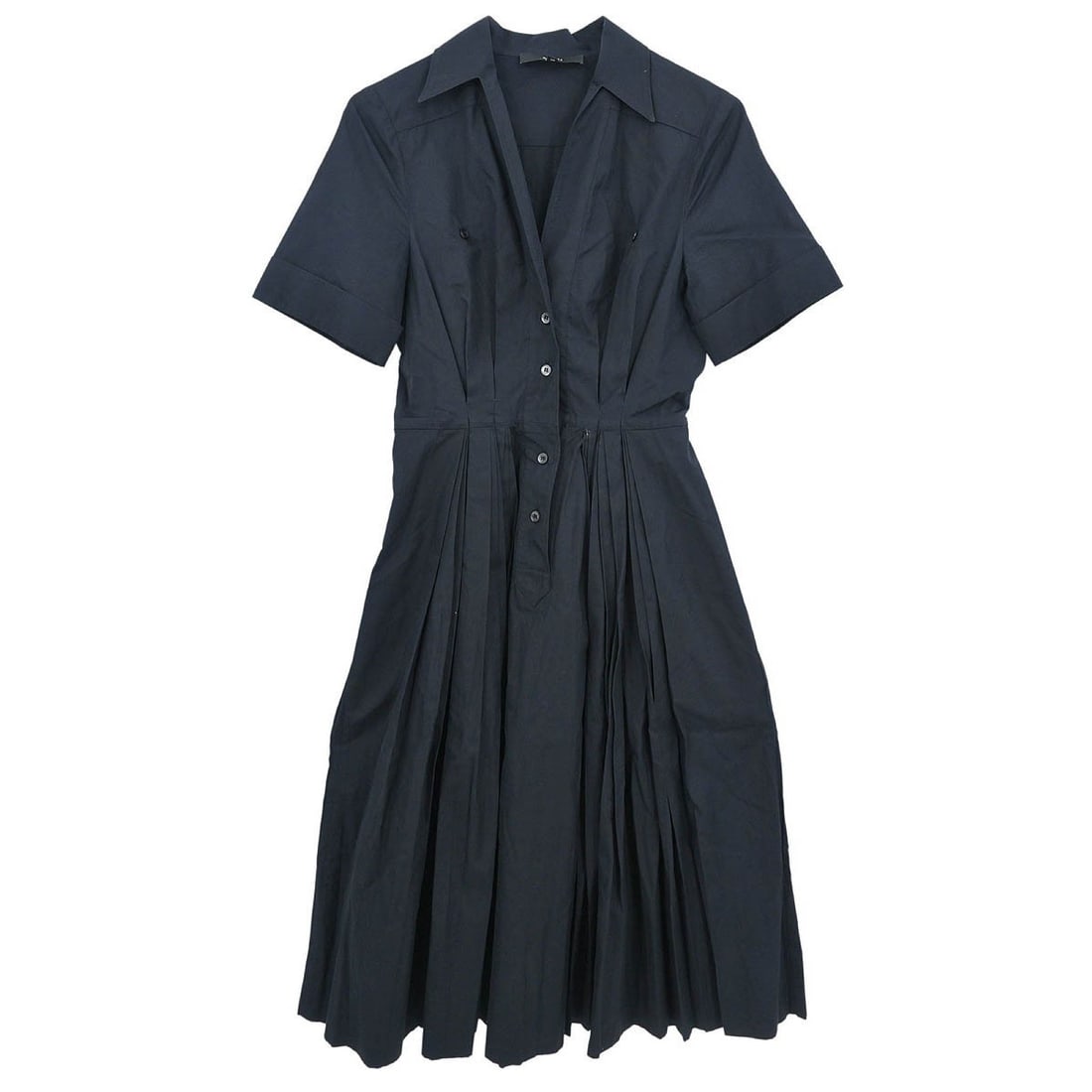 Gucci Short Sleeve Collared Shirt Dress Black UP51 2007 #36 (1 of 10)