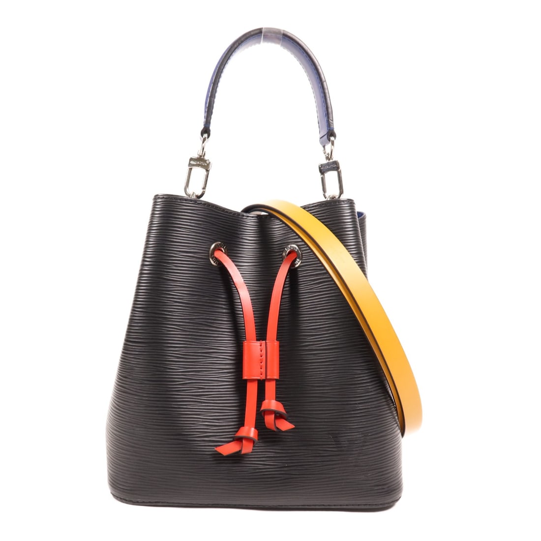 LOUIS VUITTON Neonoe BB 2 Way Shoulder Bag Epi Black Red M52853: LOUIS VUITTON Neonoe BB 2 Way Shoulder Bag Epi Black Red M52853 This Louis Vuitton Neonoe BB 2 Way Shoulder Bag is a stylish accessory perfect for any occasion. Crafted from high-quality calfskin in a