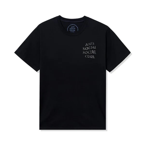 Authentic Anti Social Social Club Mind Games Black Cotton Tee: Authentic Anti Social Social Club Mind Games Black Cotton Tee Introducing the Authentic Anti Social Social Club Mind Games Black Tee, a stylish addition to your wardrobe. This tee is crafted from high