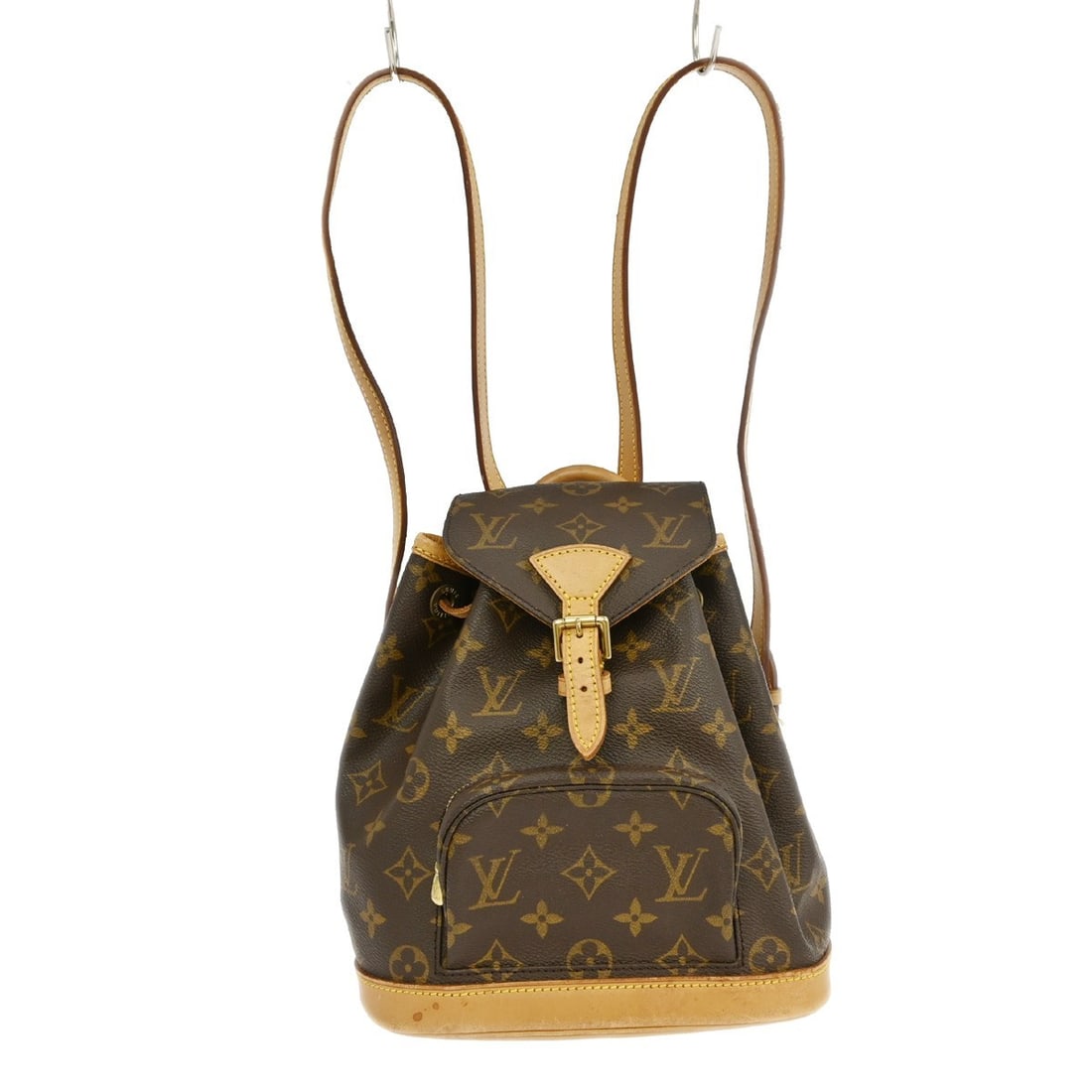 Louis Vuitton Mini Montsouris Monogram Backpack M51137 Vintage Brown: Louis Vuitton Mini Montsouris Monogram Backpack M51137 Vintage Brown This Louis Vuitton Monogram Mini Montsouris Backpack is a stylish and practical accessory for casual occasions. Crafted in France,