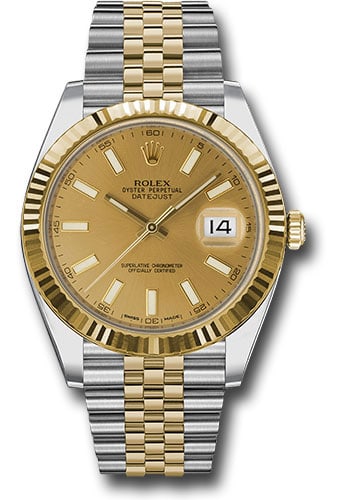 Rolex Datejust 126333 Champagne Dial Jubilee Bracelet 2019 Warranty (1 of 5)