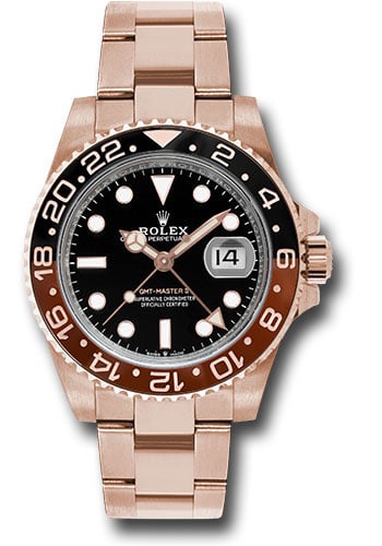 Rolex GMT-Master II Root Beer Black Dial Oyster 126715CHNR 2022 Warranty (1 of 5)