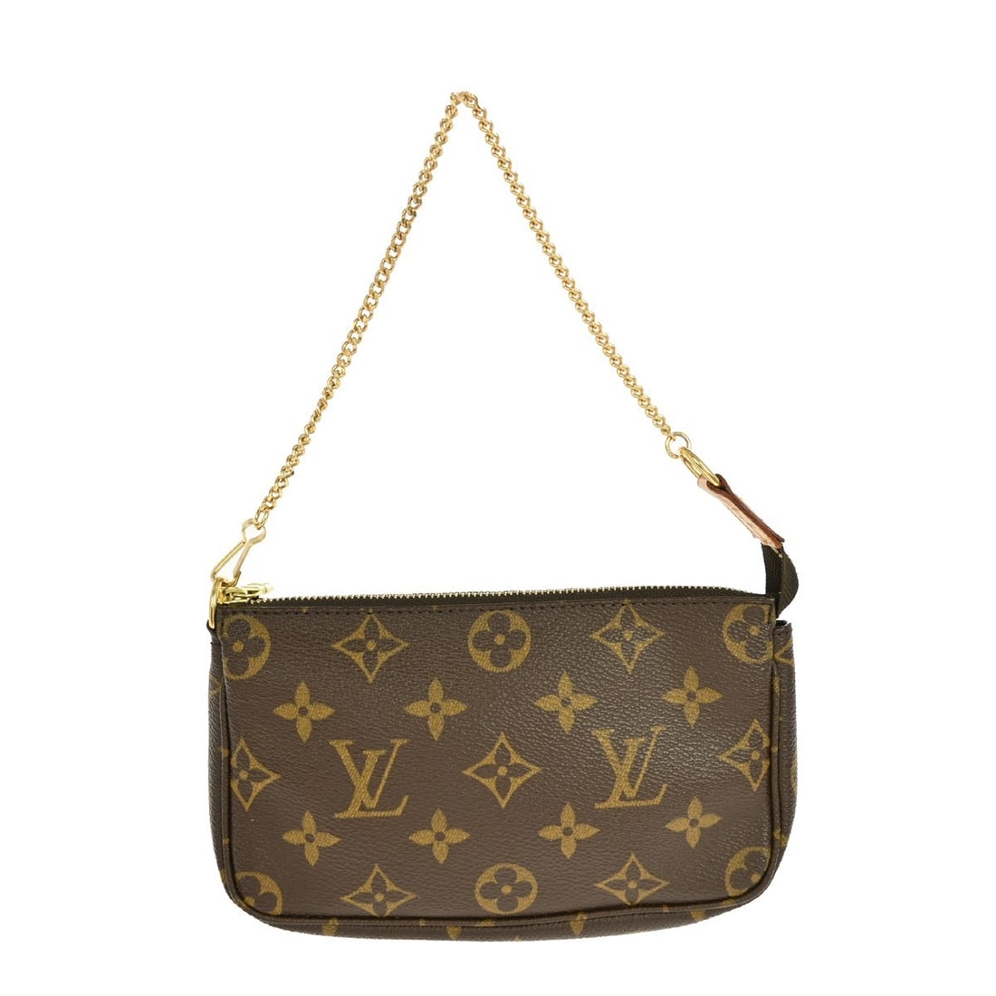 Louis Vuitton Monogram Mini Pochette Accessoires Handbag M58009: Louis Vuitton Monogram Mini Pochette Accessoires Handbag M58009 Introducing the Louis Vuitton Monogram Mini Pochette Accessoires Handbag, a stylish and functional accessory for casual occasions. This
