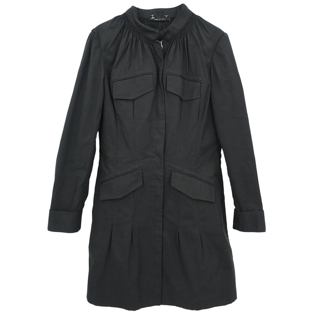 Gucci Black Zip Up Jacket Italy 100% Cotton Casual Style (1 of 11)