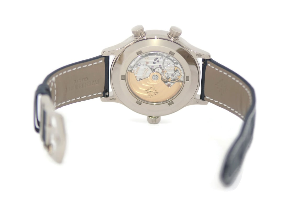 Patek Philippe Pilot Travel Time 18K White Gold Watch 5524G-001 Tiffany & Co - 5