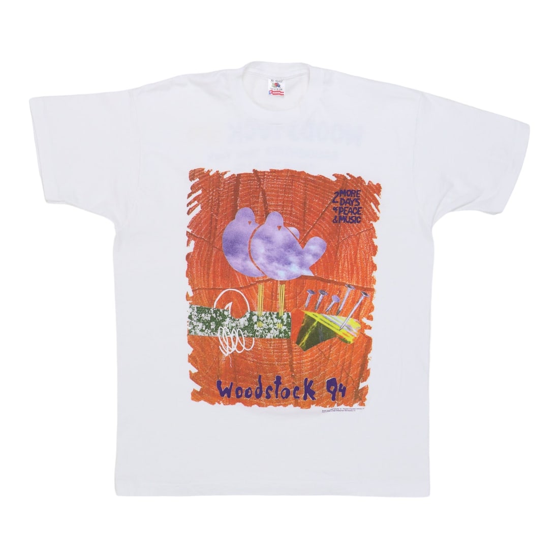 Vintage 1994 Woodstock Music Festival Concert Shirt XL White: Vintage 1994 Woodstock Music Festival Concert Shirt XL White This original vintage 1994 Woodstock Music Festival Concert Shirt is a must-have for music enthusiasts and collectors alike. Crafted from 1
