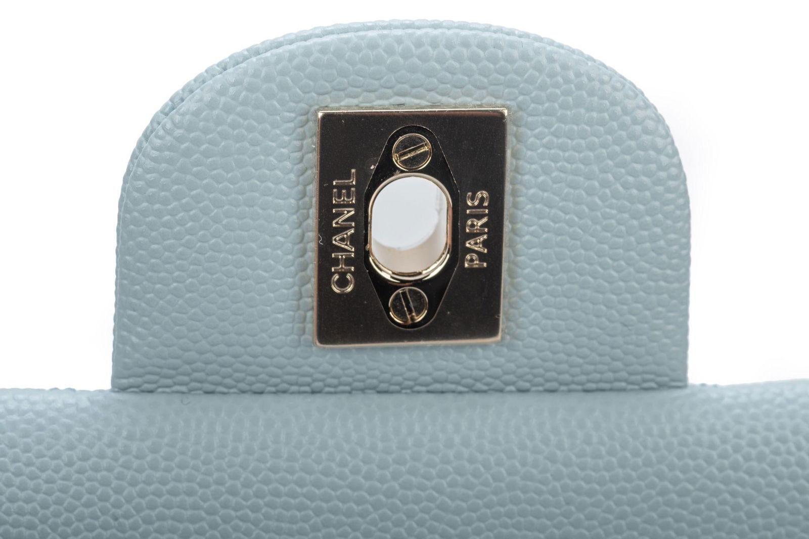 Chanel Celeste Caviar Double Flap Bag Collection 32 BNIB - 13