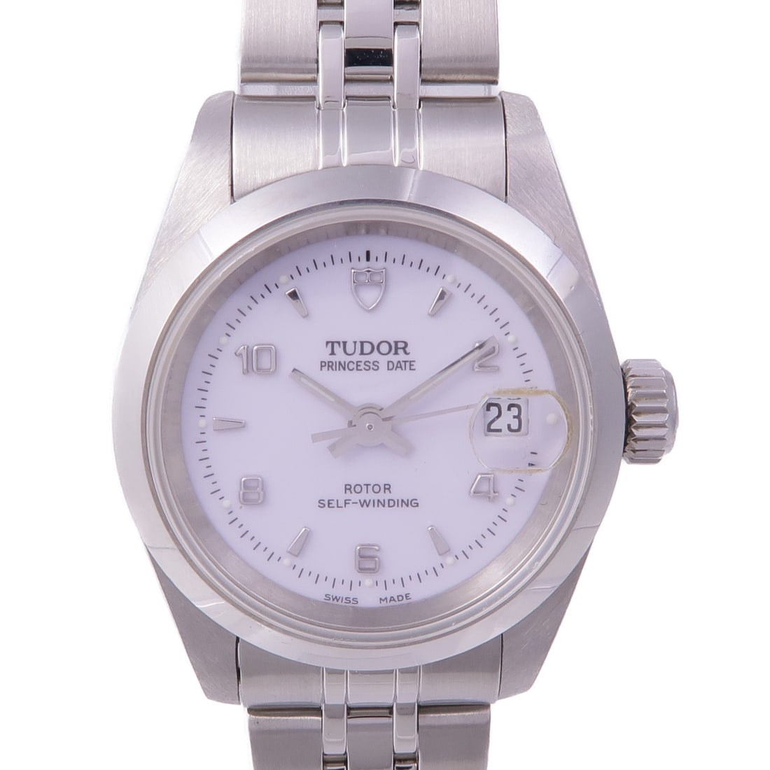 TUDOR Princess Date Automatic Stainless Steel White Dial Wristwatch (1 of 13)