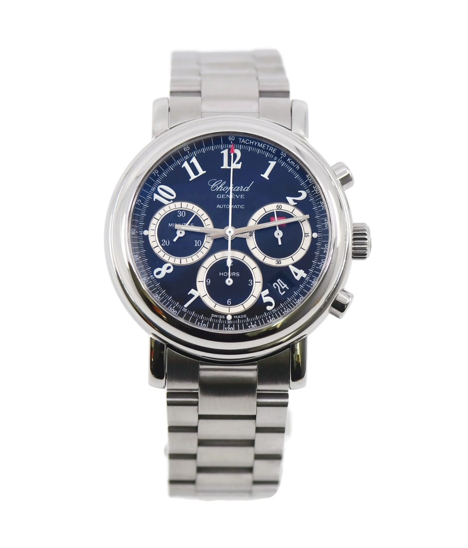 Chopard Mille Miglia Chronograph Stainless Steel Watch Ref 8331 with Box (1 of 5)