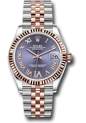 Rolex Datejust 31mm Chocolate Diamond Roman VI Jubilee Ref 278271 New Style Card 2025: Rolex Datejust 31mm Chocolate Diamond Roman VI Jubilee Ref 278271 New Style Card 2025 This exquisite Rolex Datejust watch is designed for ladies, featuring a stunning Chocolate Diamond Roman VI dial c