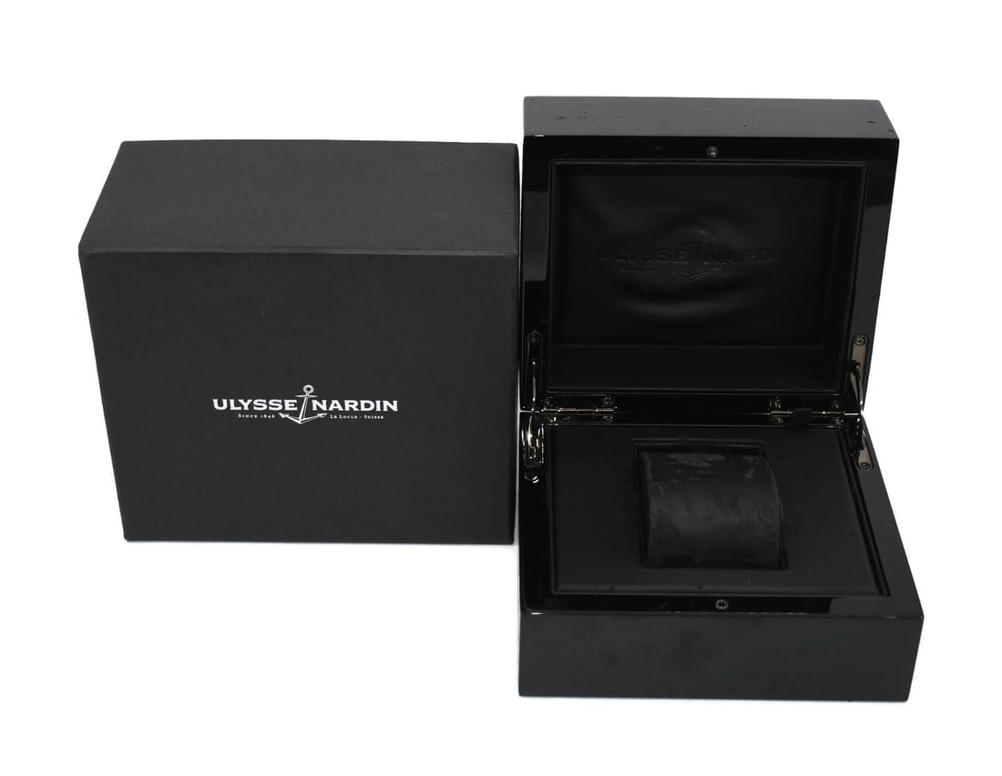 Ulysse Nardin Black Watch Presentation Box 7x6x4 Inches Authentic (1 of 1)