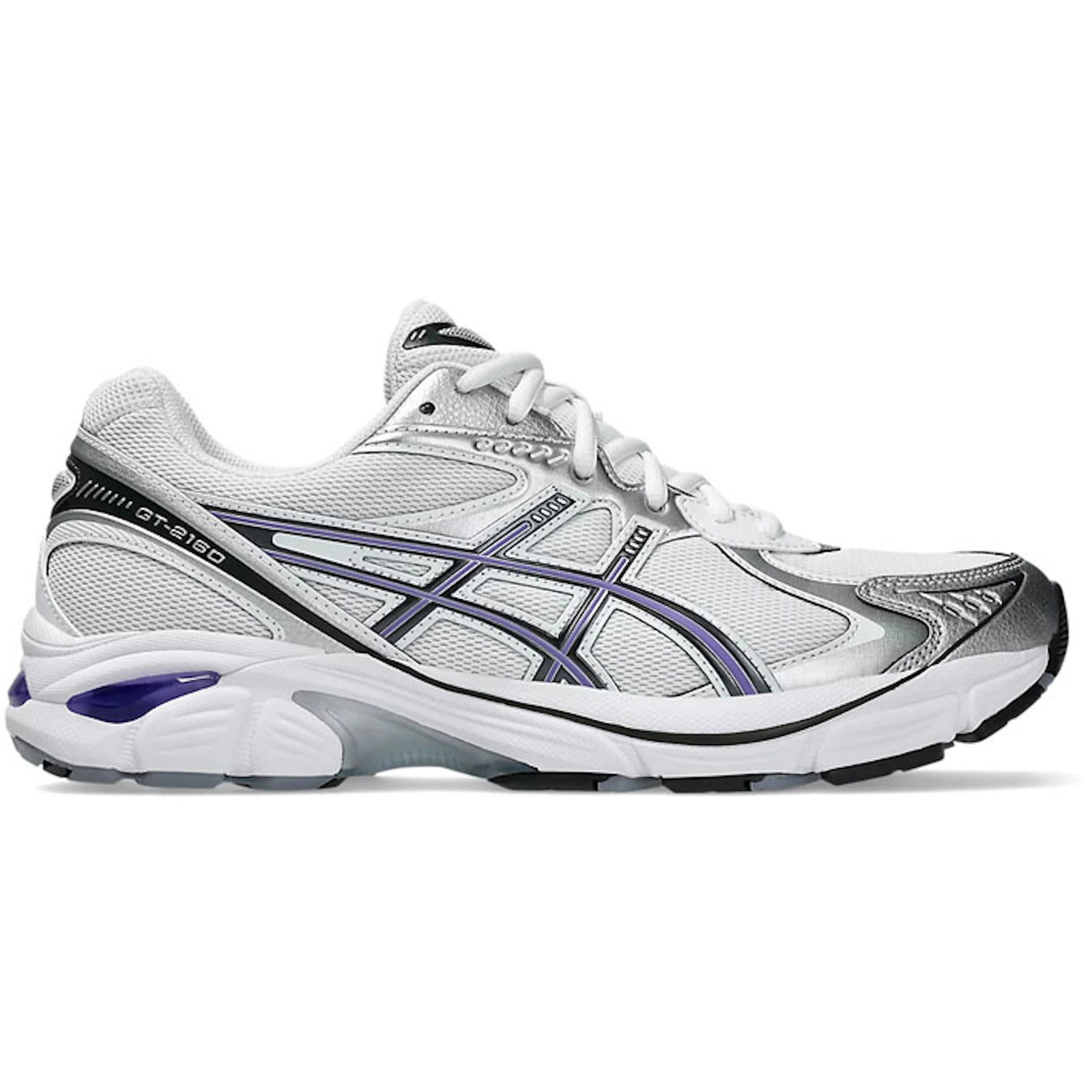 Authentic Asics GT-2160 White Space Lavender 5M 6.5W: Authentic Asics GT-2160 White Space Lavender 5M 6.5W Discover the authentic Asics GT-2160 in a stunning White and Space Lavender colorway. These athletic shoes are designed for both style and performa