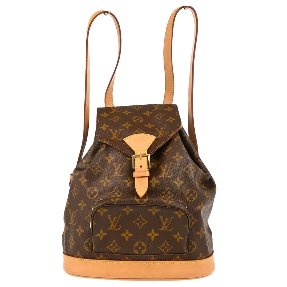 Louis Vuitton Monogram Montsouris MM Backpack M51136 Brown Canvas: Louis Vuitton Monogram Montsouris MM Backpack M51136 Brown Canvas This Louis Vuitton Monogram Montsouris MM Backpack is a stylish and functional accessory for everyday use. Crafted from durable