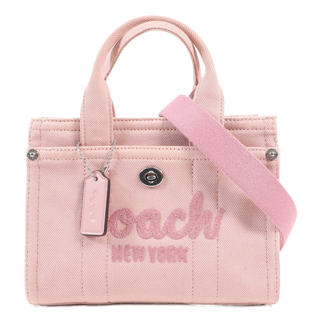 COACH SHE Cargo 20 Pink Canvas 2way Shoulder Bag C2557-CBF36: COACH SHE Cargo 20 Pink Canvas 2way Shoulder Bag C2557-CBF36 Introducing the COACH SHE Cargo 20 2way Shoulder Bag, a stylish and functional accessory perfect for any occasion. Crafted from durable can