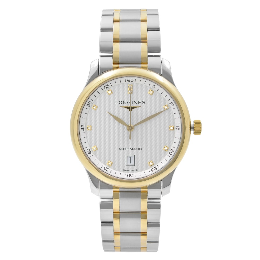 Longines Master Collection Automatic Men's Watch L2.628.5.77.7 Stainless Steel Silver Dial (1 of 6)