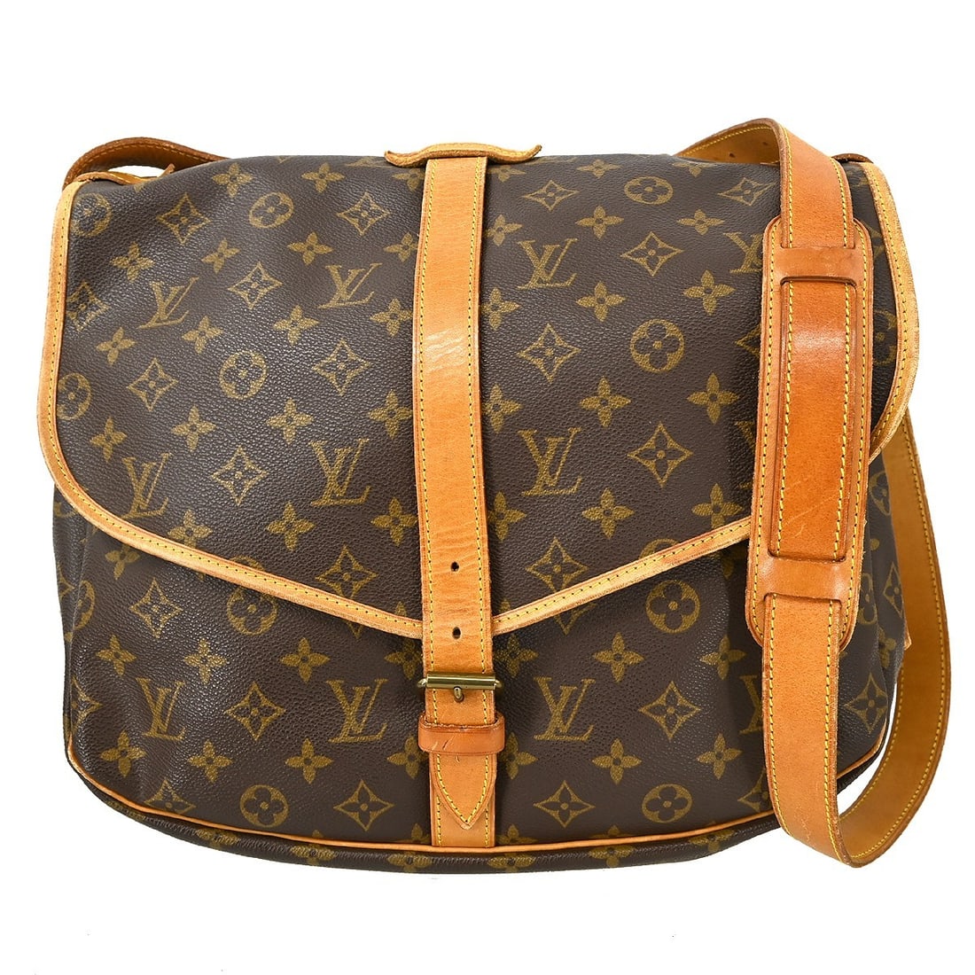 Louis Vuitton Saumur 35 Monogram Messenger Shoulder Bag (1 of 11)