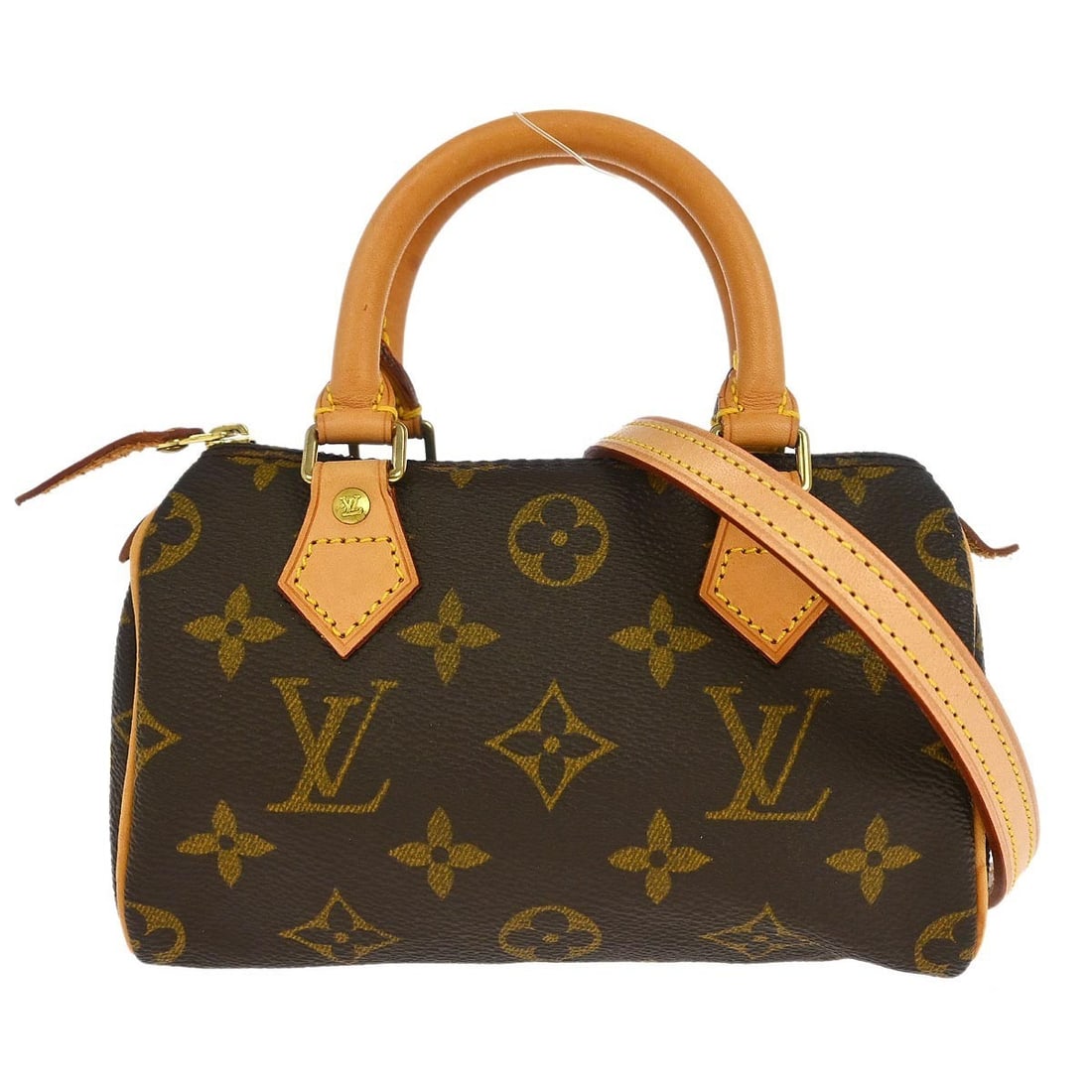 Louis Vuitton Monogram Mini Speedy Handbag M41534 2way (1 of 7)