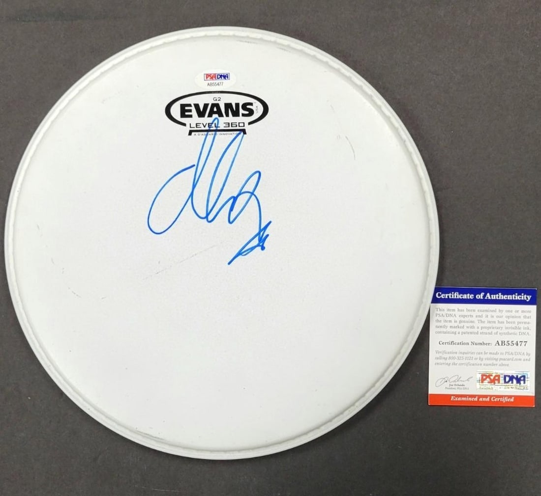 The Weeknd Signed 10 Inch Drumhead with PSA/DNA Authentication (1 of 6)