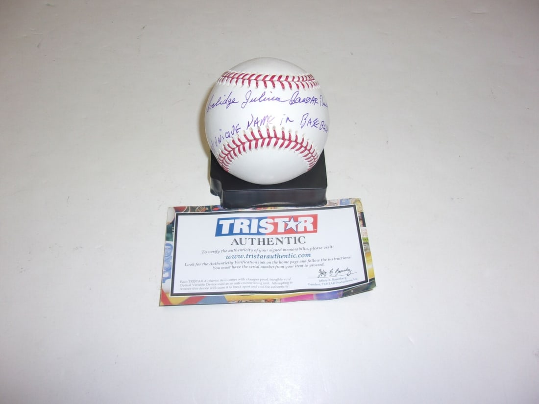 Cal McLish Signed MLB Baseball Unique Name in History: Cal McLish Signed MLB Baseball Unique Name in History This official Major League Baseball features the unique signature of CAL MCLISH, a notable player in MLB history. The ball is an original item and