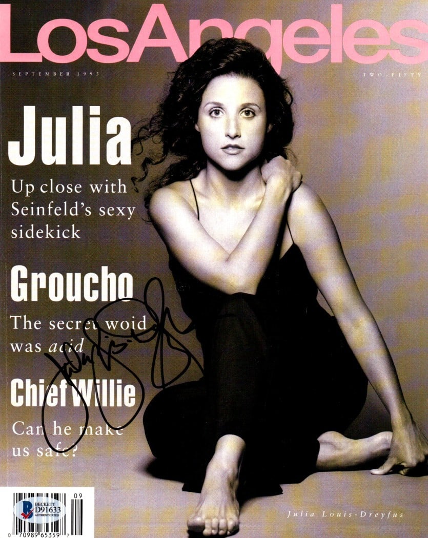 Julia Louis-Dreyfus Autographed 8x10 Photo Seinfeld Veep Beckett Authenticated (1 of 2)