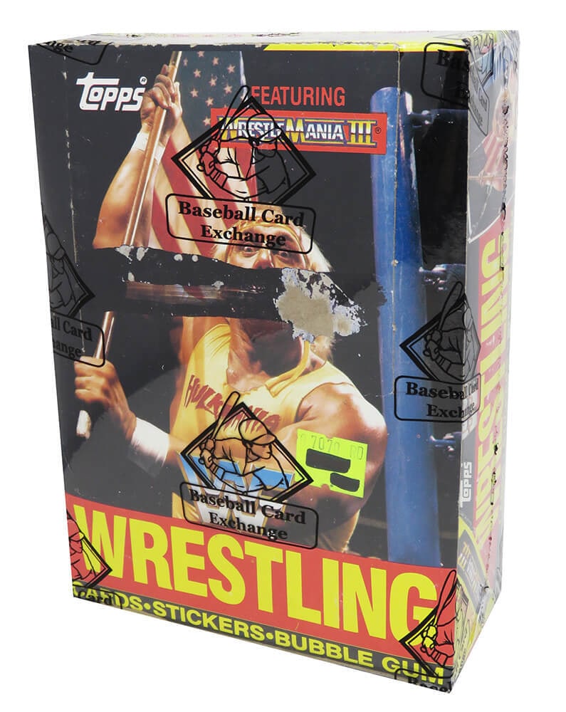1987 Topps WWF Wrestling Box BBCE Sealed 36 Packs Possible Hulk Hogan: 1987 Topps WWF Wrestling Box BBCE Sealed 36 Packs Possible Hulk Hogan Discover the excitement of wrestling nostalgia with this unopened box of 1987 Topps WWF Wrestling cards, featuring the potential f