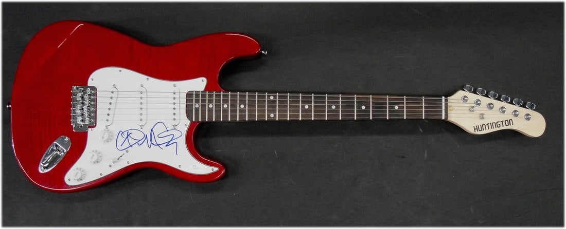 Nikka Costa Autographed Electric Guitar JSA Certified: Nikka Costa Autographed Electric Guitar JSA Certified This is a genuine autographed electric guitar by singer-songwriter Nikka Costa, certified authentic by James Spence Authentication (JSA). This ori