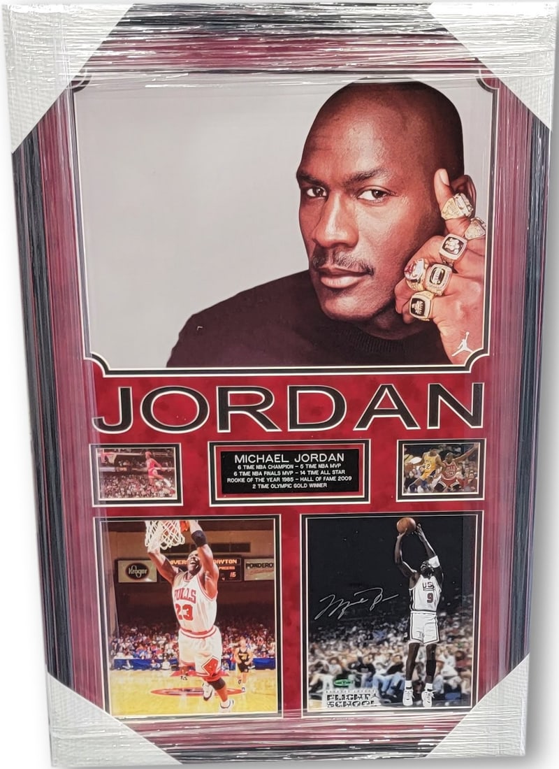 Michael Jordan Hand Signed 8x10 Photo Custom Framed Upper Deck Authenticated: Michael Jordan Hand Signed 8x10 Photo Custom Framed Upper Deck Authenticated This stunning 8x10 photo of Michael Jordan has been hand-signed and custom framed, making it a perfect collectible for any 