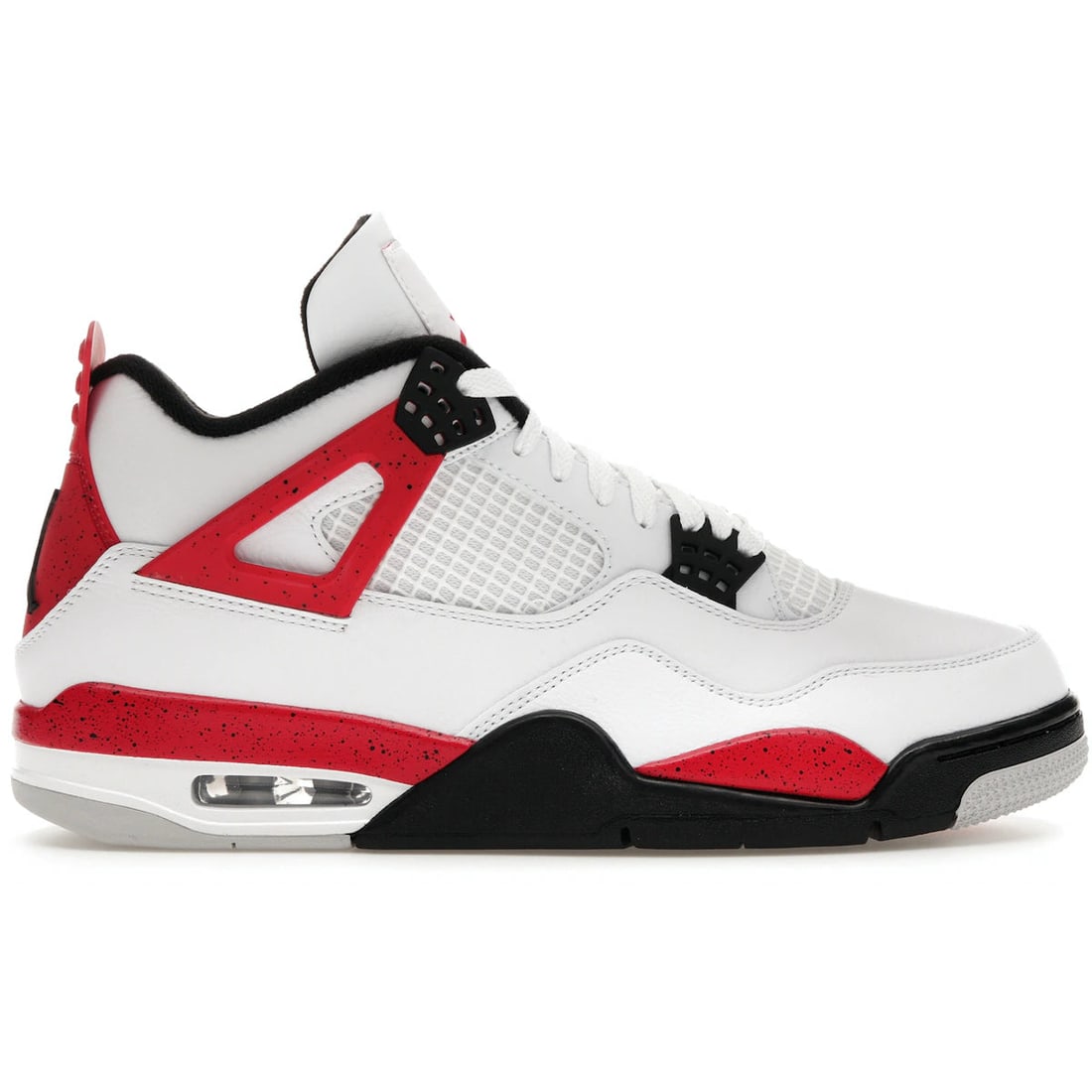 Authentic Nike Air Jordan 4 Retro Red Cement Size 13 M: Authentic Nike Air Jordan 4 Retro Red Cement Size 13 M Step up your sneaker game with the authentic Nike Jordan 4 Retro Red Cement. This iconic pair combines style and comfort, featuring a timeless de