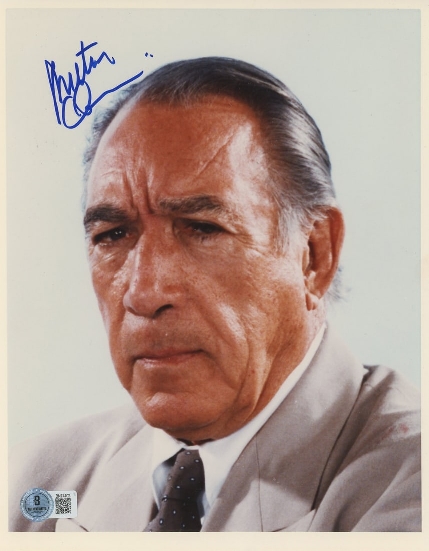 Anthony Quinn Signed 8x10 Photo from Revenge Beckett Authenticated (1 of 3)