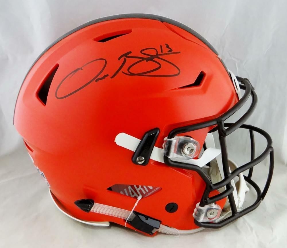 Odell Beckham Signed Cleveland Browns SpeedFlex Helmet JSA Authenticated (1 of 6)