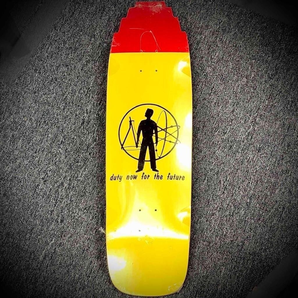 Mikey Ratt Limited Edition 100 Double Kick Skateboard Deck 80s Theme (1 of 4)