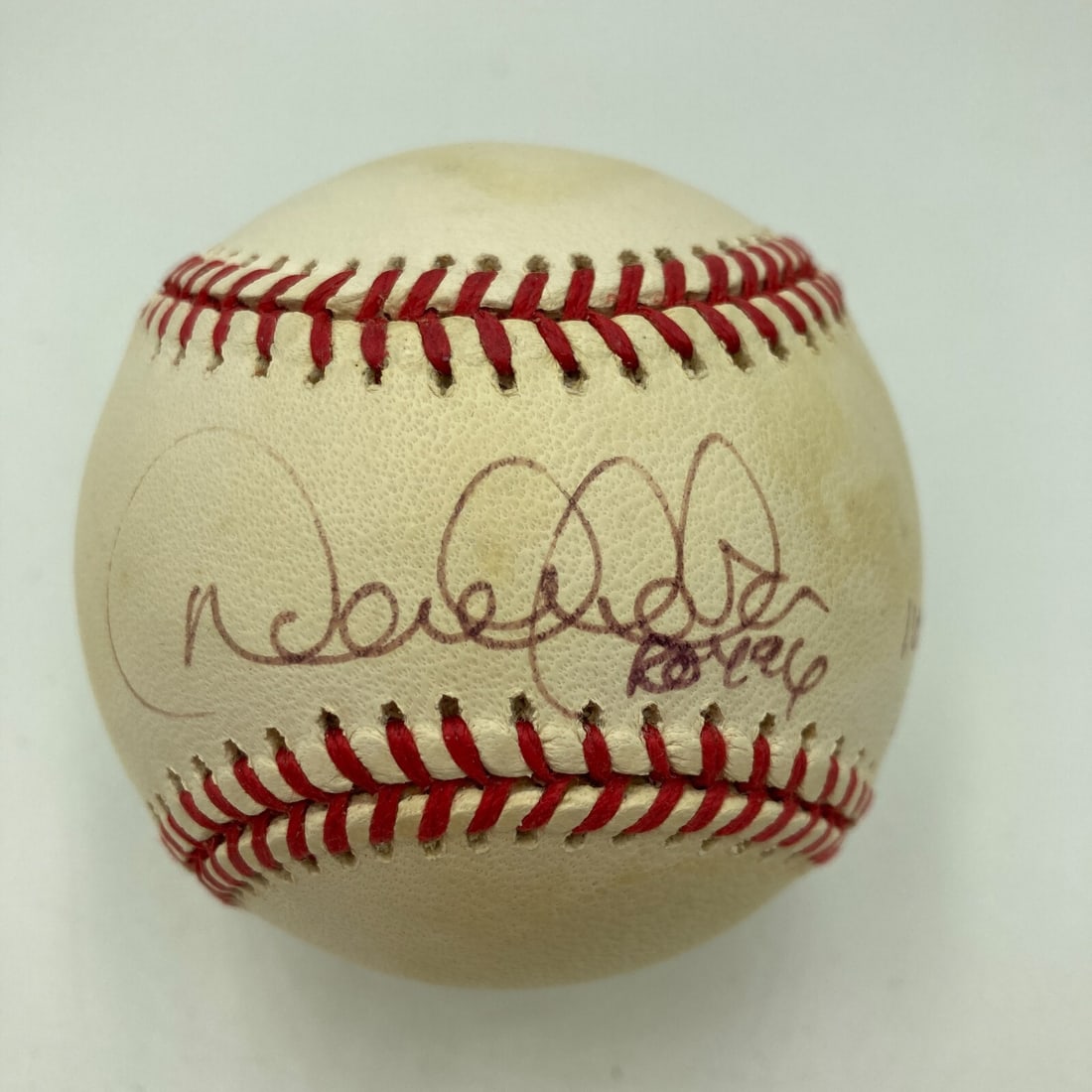 Derek Jeter 1996 Rookie of the Year Signed Baseball with JSA COA: Derek Jeter 1996 Rookie of the Year Signed Baseball with JSA COA Celebrate a significant moment in baseball history with this Derek Jeter Rookie Of The Year 1996 signed inscribed baseball. This origin