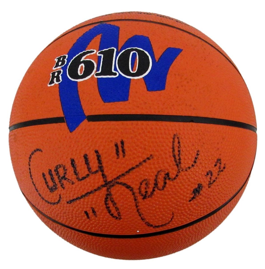 Curly Neal Autographed Baden Jr. Basketball JSA Certified: Curly Neal Autographed Baden Jr. Basketball JSA Certified Own a piece of basketball history with this Curly Neal Signed Baden Jr. Basketball from the Harlem Globetrotters. This original basketball is