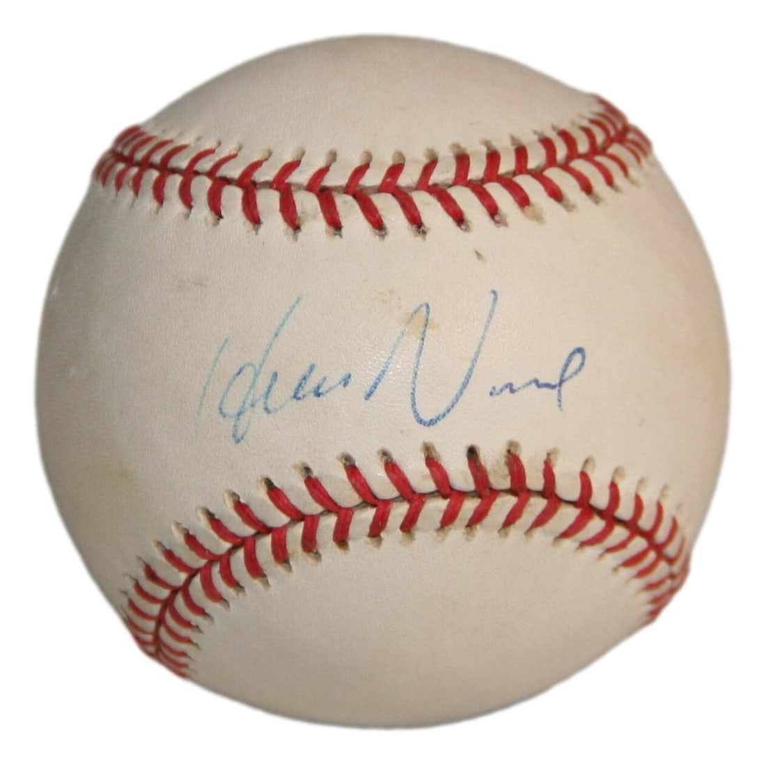 Hideo Nomo Signed Official National League Baseball Dodgers BAS: Hideo Nomo Signed Official National League Baseball Dodgers BAS This official National League baseball is autographed by Hideo Nomo, the renowned pitcher who played for the Los Angeles Dodgers. It com