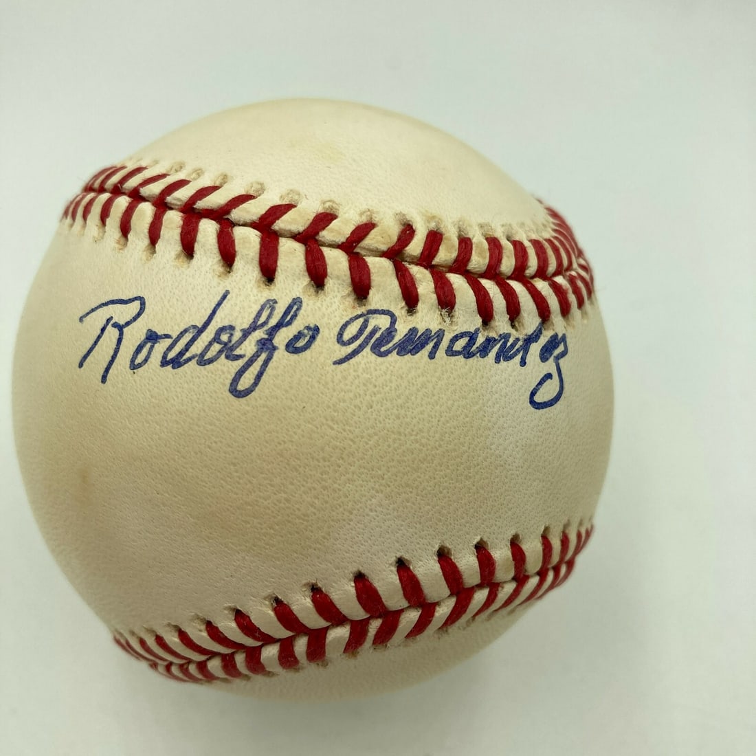 Rodolfo Fernan Signed MLB Baseball Negro League Legend JSA COA (1 of 3)